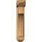 Ekena Millwork Westlake Arts and Crafts Smooth Bracket w/ Offset Brace, Western Red Cedar, 5 1/2"W x 20"D x 28"H BKT0604X20X28WTL03SWR - alternate 2